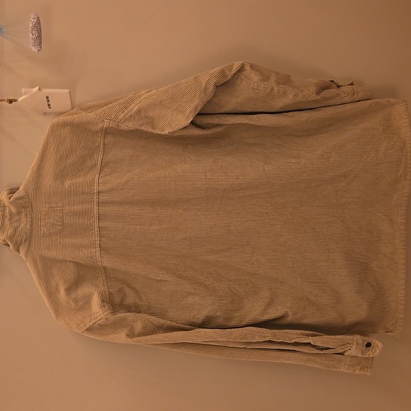 Y2K 90s Mens Levis Zip Up Corduroy Shirt - Picture 14 of 14